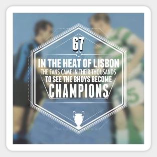 67 - In The Heat of Lisbon Sticker